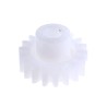 RS PRO Polyoxymethylene 18 Teeth Spur Gear 1 Module 5mm Bore 18 mm Pitch Diameter 10 mm Hub Diameter 521-7499