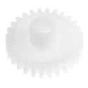 RS PRO Polyoxymethylene 28 Teeth Spur Gear, 1 Module, 5mm Bore, 28mm Pitch Diameter, 11.7mm Hub Diameter 521-7534