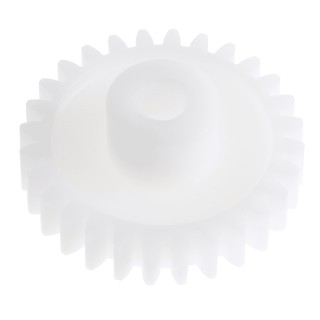 RS PRO Polyoxymethylene 28 Teeth Spur Gear, 1 Module, 5mm Bore, 28mm Pitch Diameter, 11.7mm Hub Diameter 521-7534