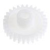 RS PRO Polyoxymethylene 28 Teeth Spur Gear, 1 Module, 5mm Bore, 28mm Pitch Diameter, 11.7mm Hub Diameter 521-7534
