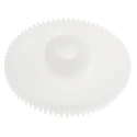 RS PRO Polyoxymethylene 72 Teeth Spur Gear 0.5 Module 6mm Bore 36 mm Pitch Diameter 14 mm Hub Diameter 521-7203