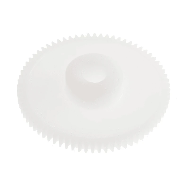 RS PRO Polyoxymethylene 72 Teeth Spur Gear 0.5 Module 6mm Bore 36 mm Pitch Diameter 14 mm Hub Diameter 521-7203