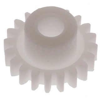 RS PRO Polyoxymethylene 20 Teeth Spur Gear 0.8 Module 5mm Bore 16mm Pitch Diameter 10mm Hub Diameter 521-7275
