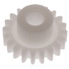 RS PRO Polyoxymethylene 20 Teeth Spur Gear 0.8 Module 5mm Bore 16mm Pitch Diameter 10mm Hub Diameter 521-7275