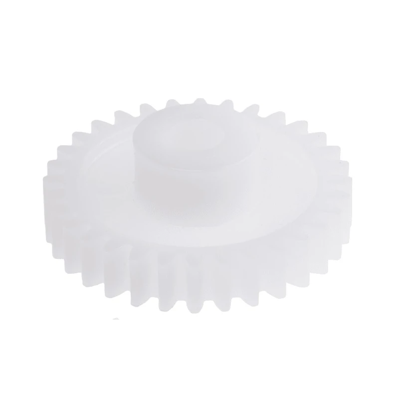RS PRO Polyoxymethylene 32 Teeth Spur Gear, 1 Module, 6mm Bore, 32mm Pitch Diameter, 14mm Hub Diameter 521-7556