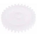 RS PRO Polyoxymethylene 1 Module 30 Teeth Spur Gear 6mm Bore 30 mm Pitch Diameter 14 mm Hub Diameter 521-7540