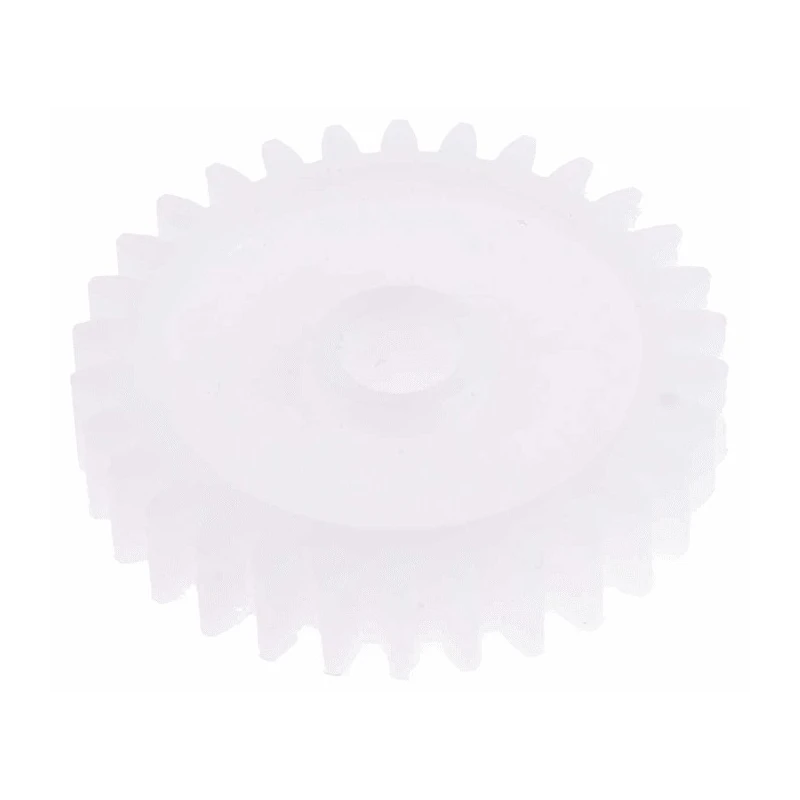 RS PRO Polyoxymethylene 1 Module 30 Teeth Spur Gear 6mm Bore 30 mm Pitch Diameter 14 mm Hub Diameter 521-7540