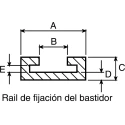 RS PRO Aluminium Gear Rack Rail 1000mm Long 521-7843
