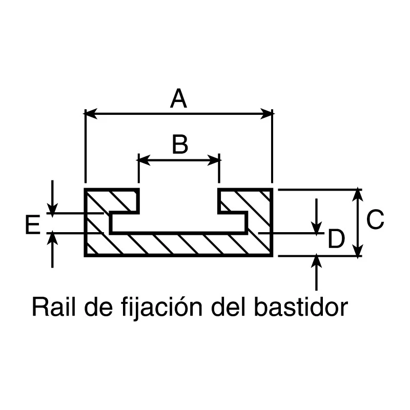 RS PRO Aluminium Gear Rack Rail 1000mm Long 521-7843