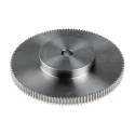 NEUTRAL Stainless Steel 120 Teeth Spur Gear 1 Module 12mm Bore 120mm Pitch Diameter 60mm Hub Diameter 521-8543