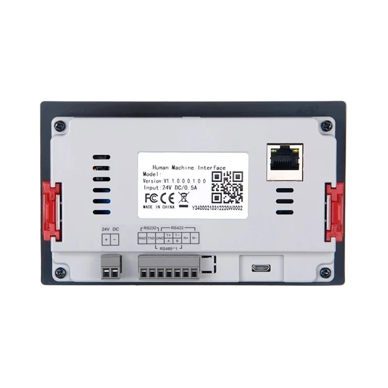 RS PRO HMI Panel 4.3 in TFT LCD Display 480 x 272 Pixel 221-3481