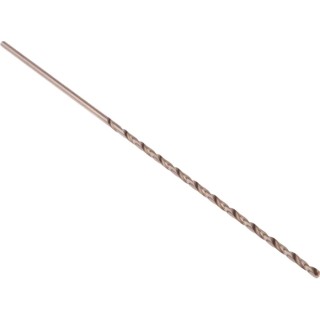 RS PRO High Speed Steel (HSS) 2mm Diameter Extra Length Twist Drill Bit 125mm Overall Length 522-6522