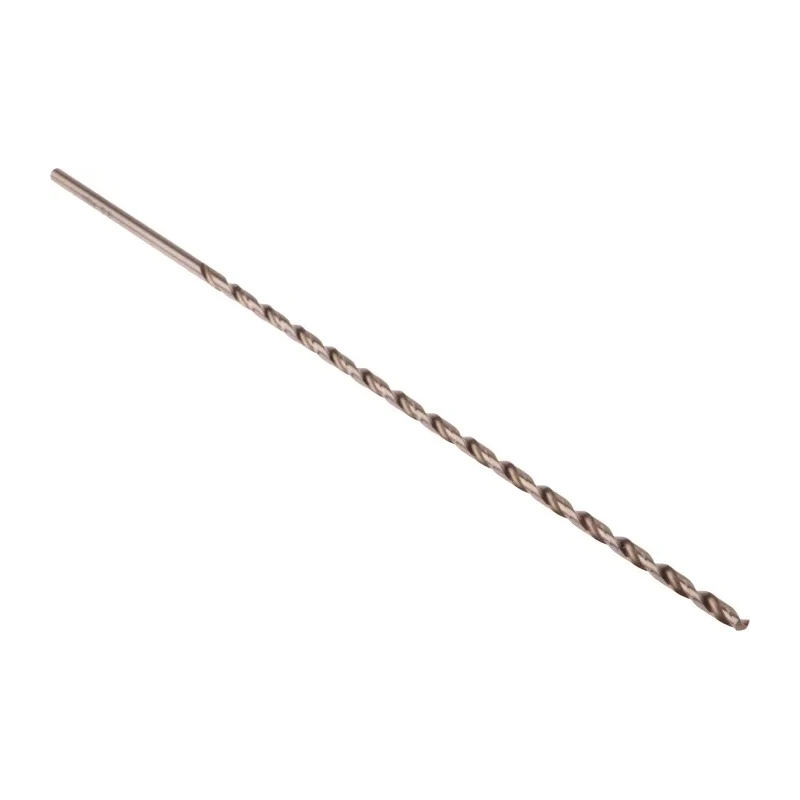 RS PRO Metric Extra Length HSS Drill Bit, 3.5mm Shank Size, 160mm Overall Length, Helical Flute, Right Hand 522-6617