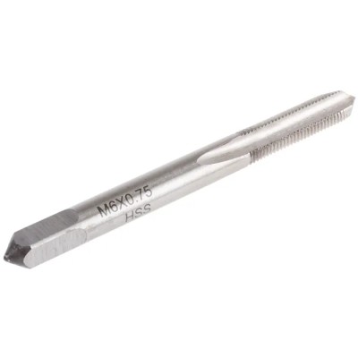 RS PRO HSS Straight Flute Threading Tap, M6 Thread Size, Metric Fine Standard, 67mm Length, ISO 529 522-7547
