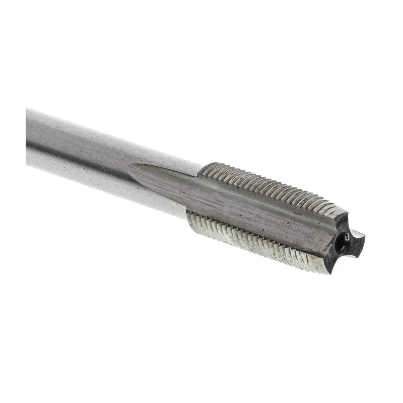 RS PRO Threading Tap M8 Thread Metric Fine Standard ISO 529 HSS Silver Finish 66mm Length 522-7553