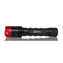 RS PRO LED Torch Red Black Ultraviolet Beam 2.7 lm Aluminium Housing 147mm 220-6819