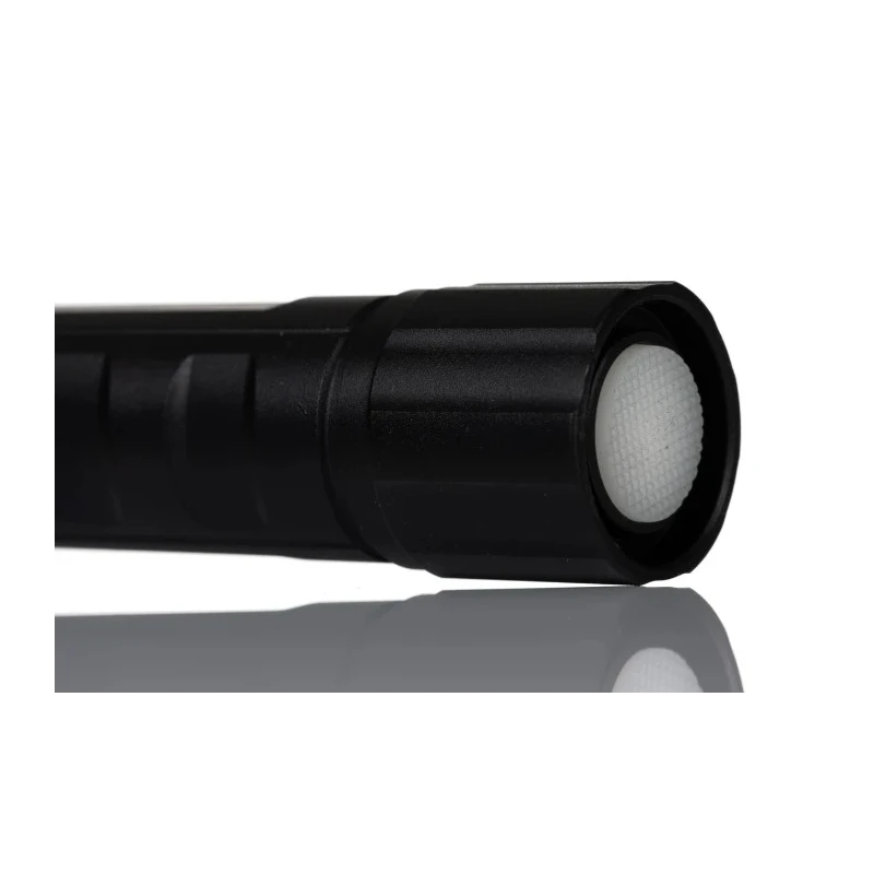 RS PRO LED Torch Red Black Ultraviolet Beam 2.7 lm Aluminium Housing 147mm 220-6819