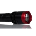 RS PRO LED Torch Red Black Ultraviolet Beam 2.7 lm Aluminium Housing 147mm 220-6819
