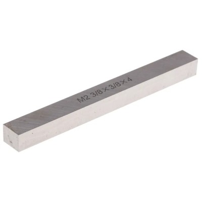 RS PRO HSS Molybdenum Square Tool Bit, 4in Length, Grade M2, Ground Finish 522-7799