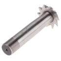 RS PRO 67mm HSS Inverted Dovetail Cutter 45° Angle 25mm Diameter 6.3mm Cutter Width Screwed Shank 12mm Diameter 522-8095