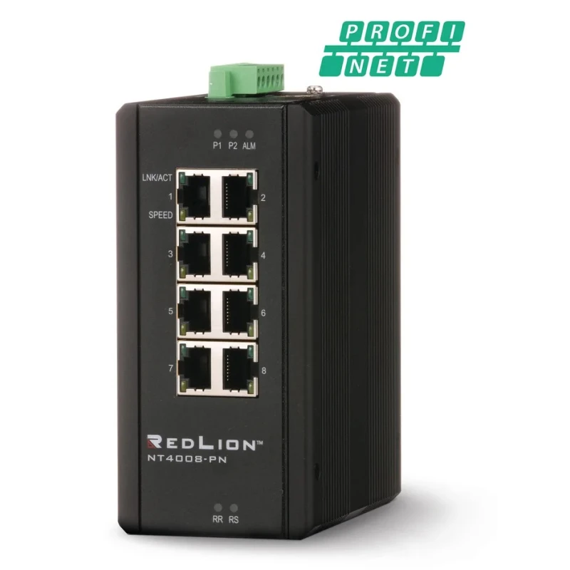 N-Tron Managed 8 Port Ethernet Switch with 2 SFP Ports NT-4008-000-PN-C