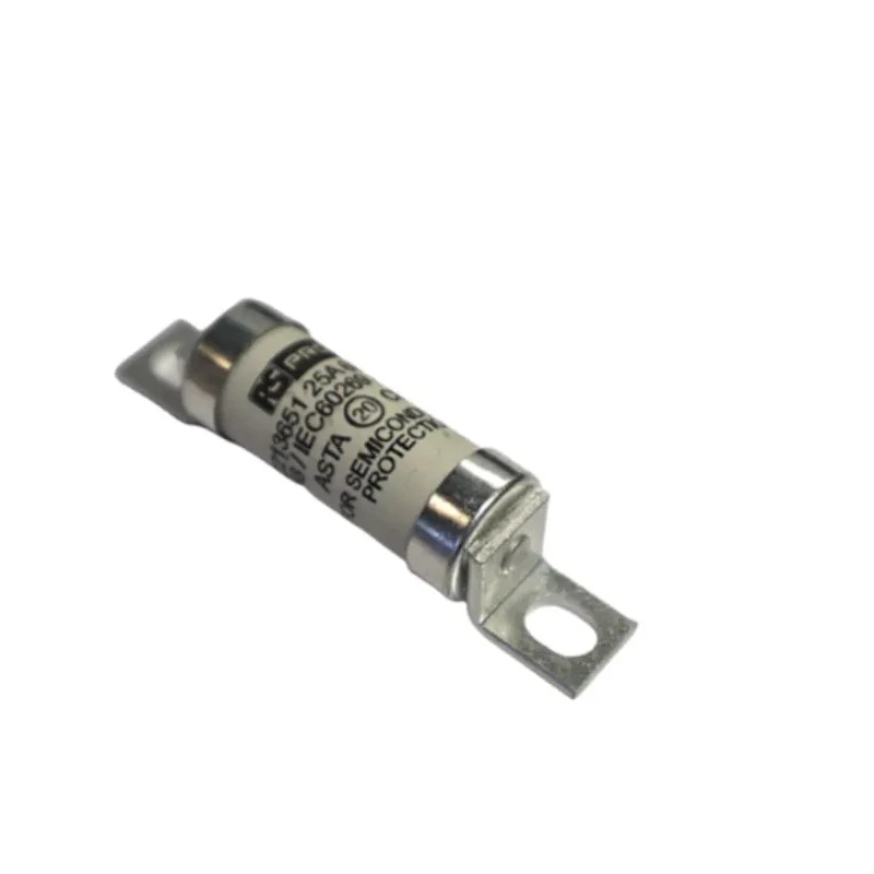 RS PRO 25A Bolted Tag Fuse 690 V AC, 350 V DC, 63.5 mm Fixing Centres 221-3651