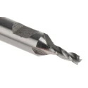 RS PRO End Mill 2.5 mm Cutter Diameter HSS Material 6 mm Flat Shank 6.5 mm Cut Length Model 523-0543