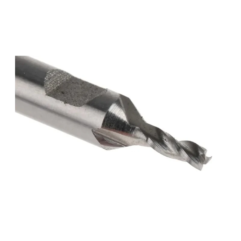 RS PRO End Mill 2.5 mm Cutter Diameter HSS Material 6 mm Flat Shank 6.5 mm Cut Length Model 523-0543