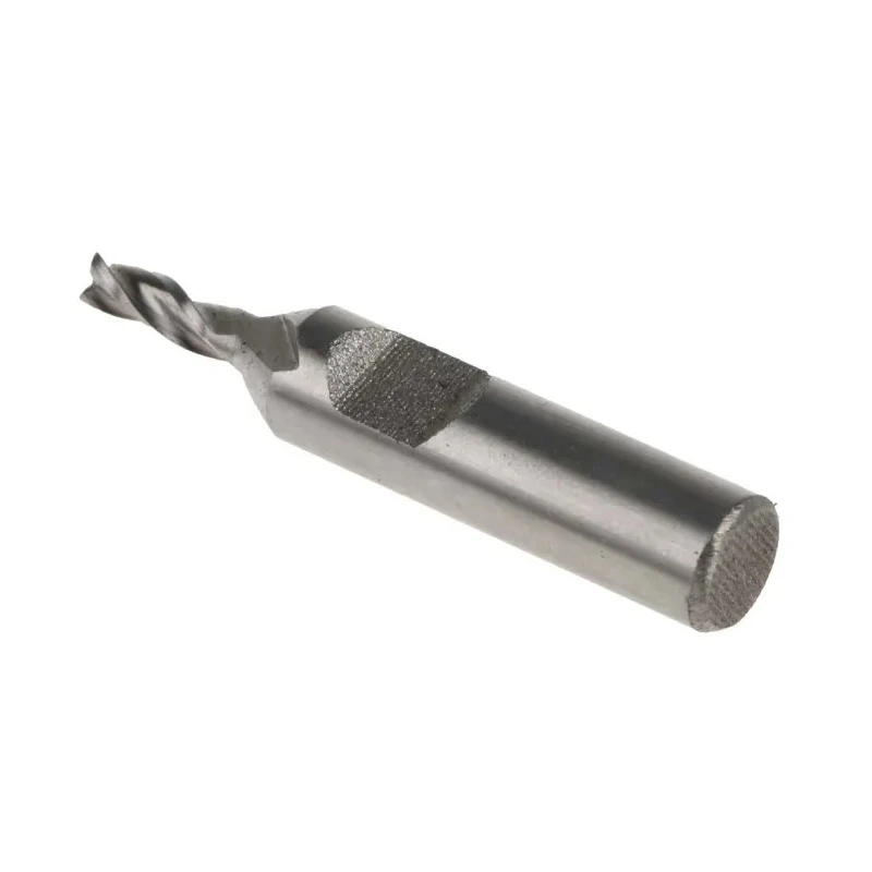 RS PRO End Mill 2.5 mm Cutter Diameter HSS Material 6 mm Flat Shank 6.5 mm Cut Length Model 523-0543