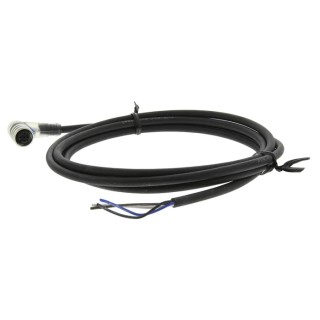 Brad from Molex Female 4 Way M12 to Unterminated Free End Sensor Actuator Cable 2m 1200060618