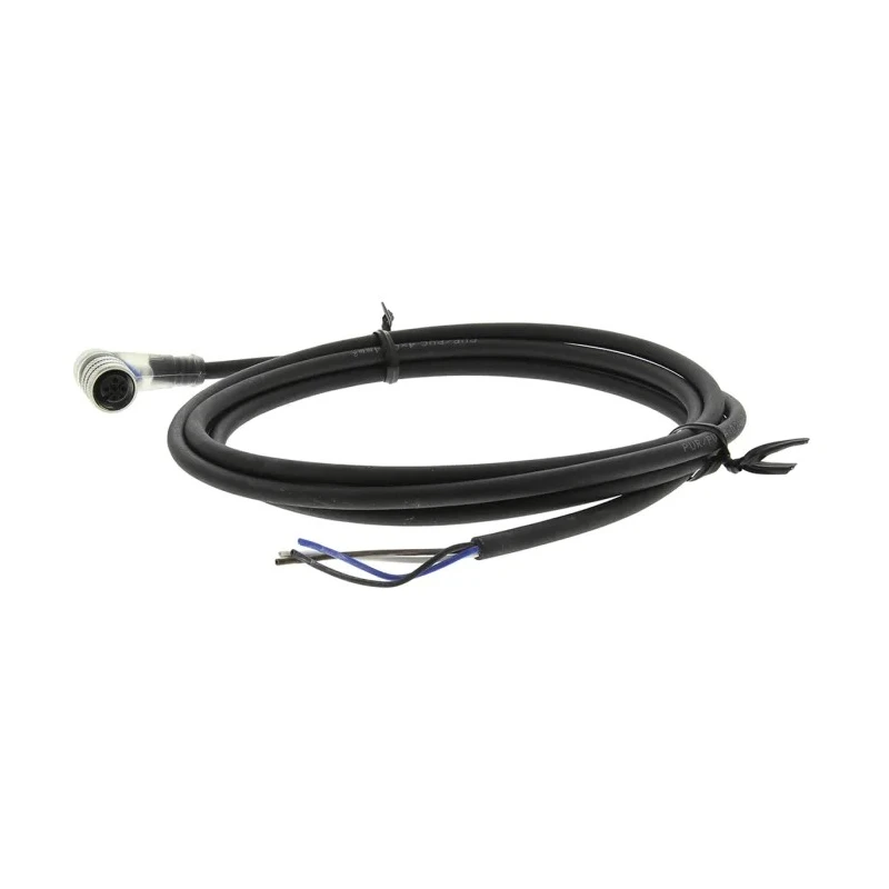 Brad from Molex Female 4 Way M12 to Unterminated Free End Sensor Actuator Cable 2m 1200060618