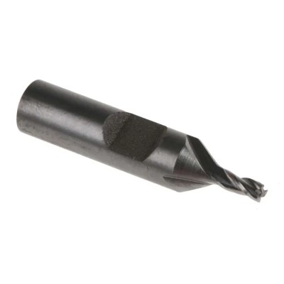 RS PRO End Mill, 2 mm Cutter Diameter, HSS Material, 6 mm Flat Shank, 4.5 mm Cut Length, 29 mm Overall Length 523-0537
