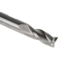 RS PRO High-Speed Steel (HSS) End Mill, 6 mm Cutter Diameter, 16 mm Cut Length, 6mm Weldon Shank, 44 mm Overall 523-0600