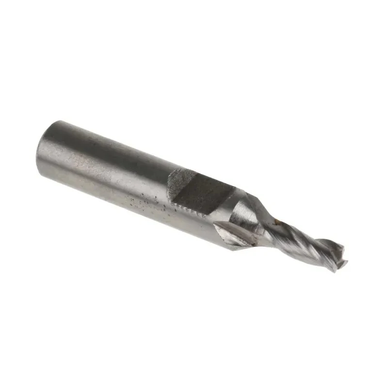 RS PRO End Mill 3 mm Cutter Diameter, HSS Material, 6 mm Flat Shank, 7.5 mm Cut Length, 34 mm Overall Length 523-0559