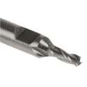 RS PRO End Mill 3 mm Cutter Diameter, HSS Material, 6 mm Flat Shank, 7.5 mm Cut Length, 34 mm Overall Length 523-0559