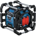Bosch Work Site Radio FM and DAB Cordless 18V Battery, British 3-Pin Plug 06014A4170
