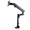 StarTech.com Black Monitor Arm Desk Mount 620mm Height 8 kg Load ARMPIVOT2USB3