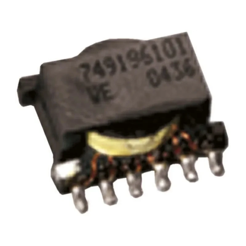 Wurth Elektronik Surface Pulse Transformer 1:1:1:1:1:1 Turns Ratio, 6.6 μH Primary Inductance, 159mΩ Primary 749196241