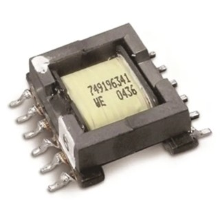 Wurth Elektronik Surface Pulse Transformer 1:1:1:1:1:1 Turns Ratio, 23.3 μH Primary Inductance, 140mΩ Primary 749196311