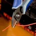 Knipex Precision Small Bevelled Head Side Cutter 125mm 1.5mm Cutting Capacity 79 32 125