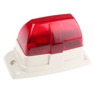 ABUS Security-Center 12V Security Alarm Strobe Red, Surface Mount, ABS Housing SG1670