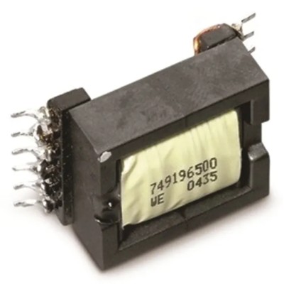 Wurth Elektronik Surface Pulse Transformer with 1:1:1:1:1:1 Turns Ratio, 9.9 μH Primary Inductance, 30mΩ Primary 749196510