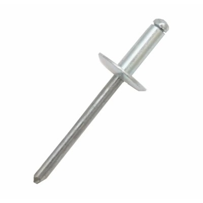 RS PRO Aluminium Blind Rivet 4 mm Diameter Dome Head Plain Finish DIN 7337 223-1143