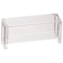 Sato Parts Polycarbonate Fuse Cover Compatible with 5.2 x 20 mm Fuse, Panel Mount, 27mm Length, 12.9mm Height F-60-1C