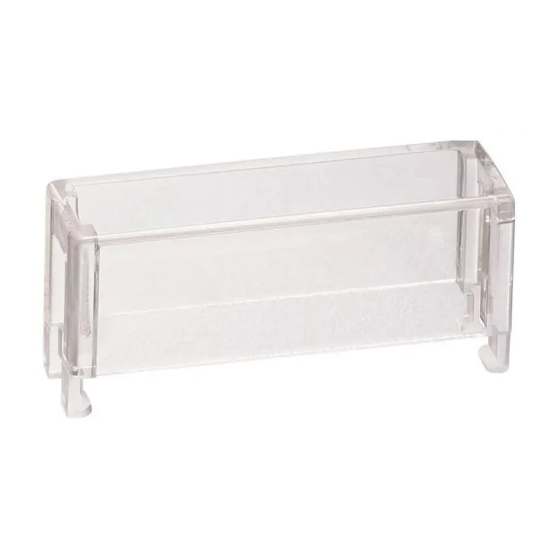 Sato Parts Polycarbonate Fuse Cover Compatible with 5.2 x 20 mm Fuse, Panel Mount, 27mm Length, 12.9mm Height F-60-1C