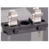 Sato Parts 5A PCB Mount Fuse Holder for 5.2 x 20 mm, 250V AC F-60-C