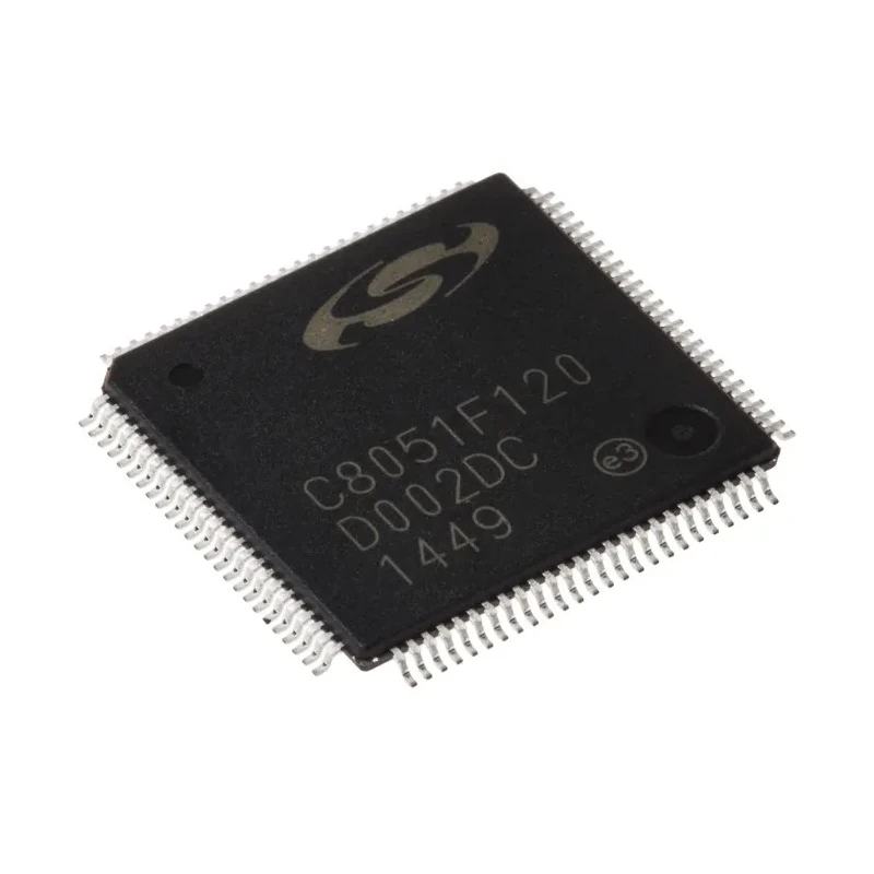 Silicon Labs 8-bit 8051 Microcontroller 100 MHz 128kB FLASH 100-Pin TQFP C8051F120-GQ