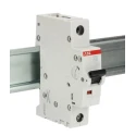 ABB System Pro M Compact Miniature Circuit Breaker, 1-Pole, 20A, Type D, 253V AC, 72V DC, 6kA 2CDS251001R0201 S201-D20