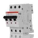 ABB System Pro M Compact S200 Miniature Circuit Breaker 3-Pole 63A Type D 440V AC 12V DC 6kA 2CDS253001R0631 S203-D63
