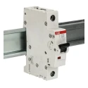 ABB Miniature Circuit Breaker System Pro M Compact 1-Pole 63A Type D 253V AC 72V DC 6kA Breaking 2CDS251001R0631 S201-D63